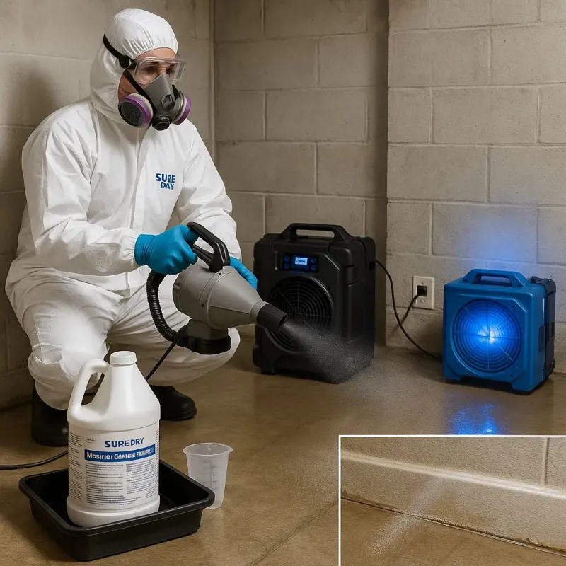 Sanitization and Odor Removal process in Airway Heights, WA